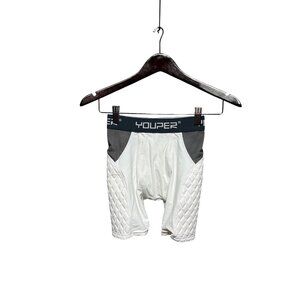 Youper Youth Medium Padded Compression Sliding Shorts 24" Waist Baseball Footbal